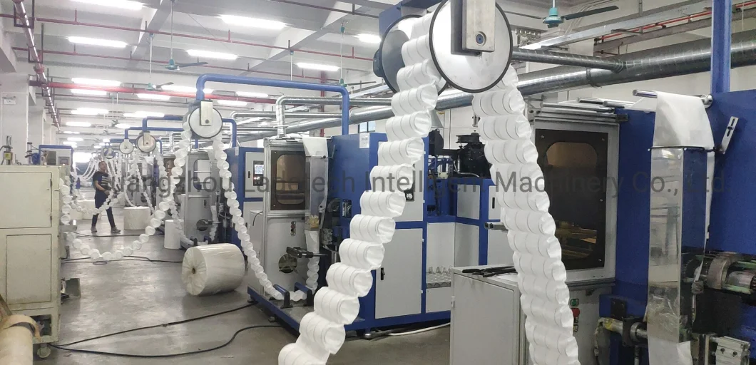 LDT-PSL China Factory Supplier Fully Automatic High Speed Mattress Spring Machine Pocket Spring Production Line (CE Certified)