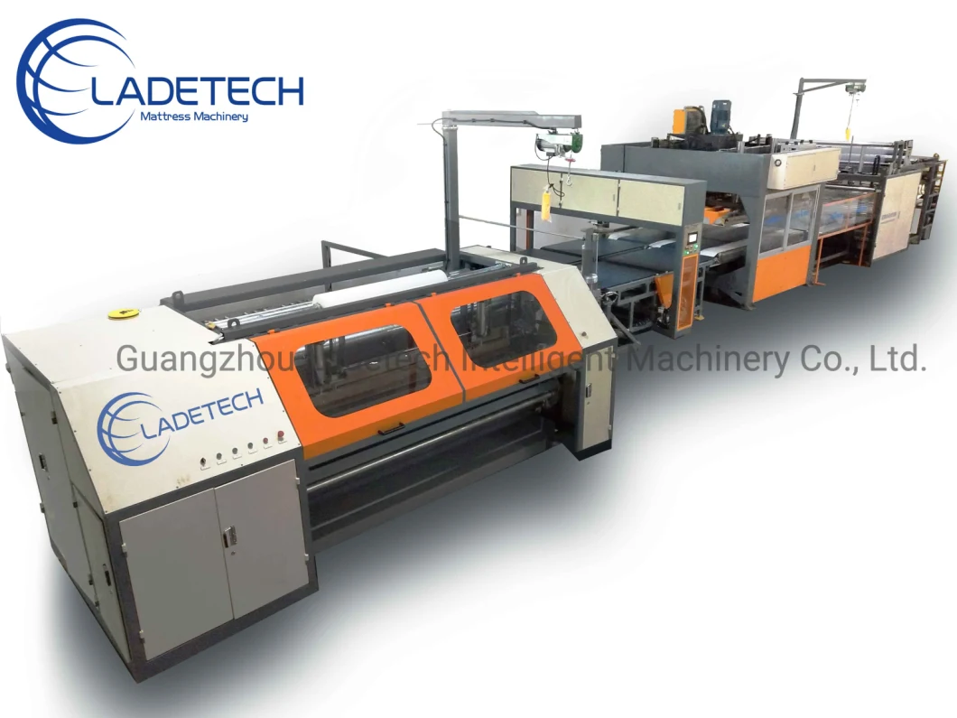 LDT-APL Fully Automatic Automatic Mattress Compression-Folding-Roll Packing Machine For Foam, Latex And Spring Mattress